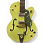 Used Gretsch Guitars G6118T 130th Anniversary Jr Green Hollow Body Electric Guitar