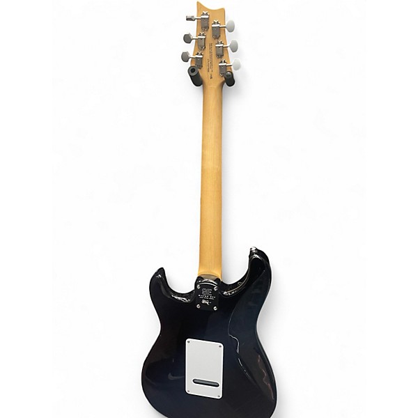Used PRS SE Silver Sky Black and White Solid Body Electric Guitar