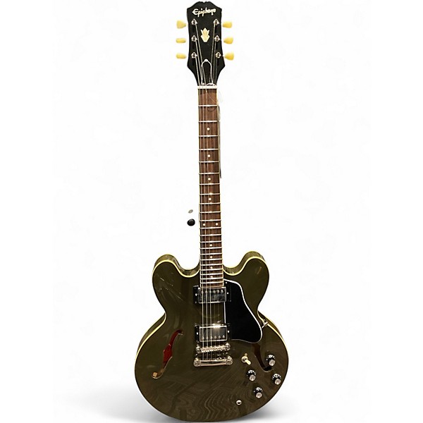 Used Epiphone ES335 Inverness Green Hollow Body Electric Guitar