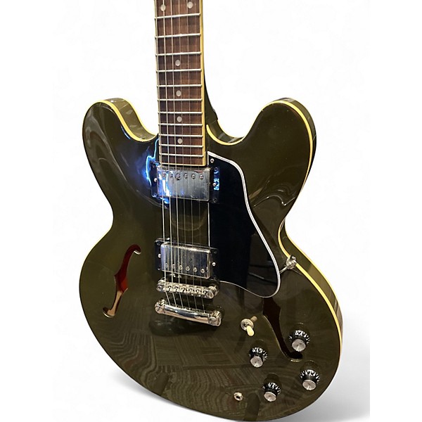 Used Epiphone ES335 Inverness Green Hollow Body Electric Guitar
