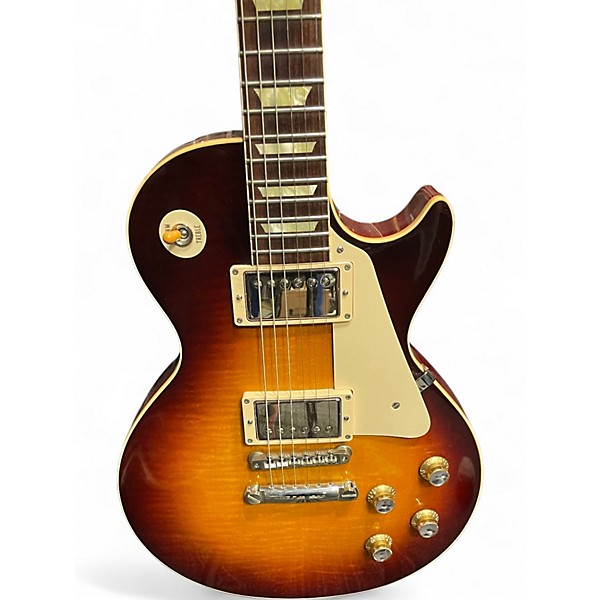 Used Gibson CUSTOM SHOP 1960 LES PAUL REISSUE Tobacco Burst Solid Body Electric Guitar