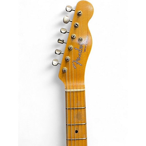 Used Fender CUSTOM SHOP BROADCASTER Blonde Solid Body Electric Guitar