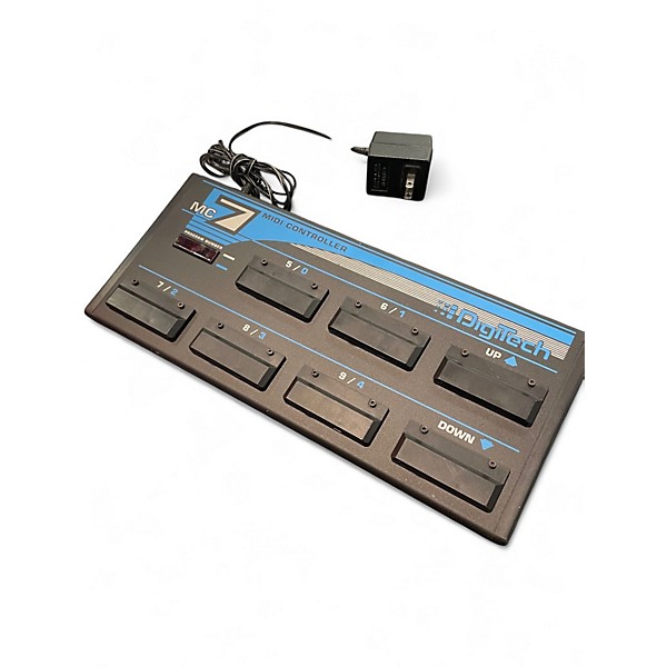 Used DigiTech mc7 midi foot controller MIDI Foot Controller