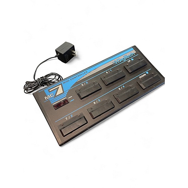 Used DigiTech mc7 midi foot controller MIDI Foot Controller