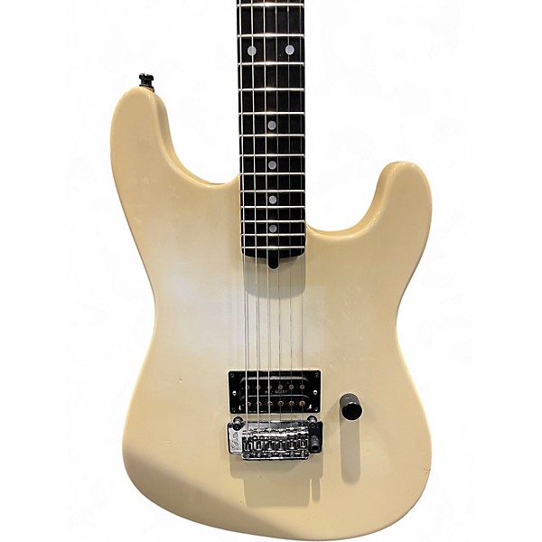 Used ESP M-1 Vintage White Solid Body Electric Guitar