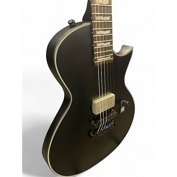Used ESP EC-201 Satin Black Solid Body Electric Guitar