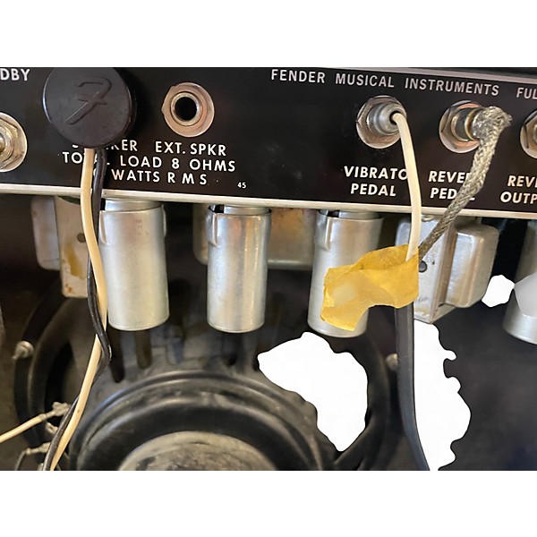 Used Fender 1970s Deluxe Reverb Tube Guitar Combo Amp