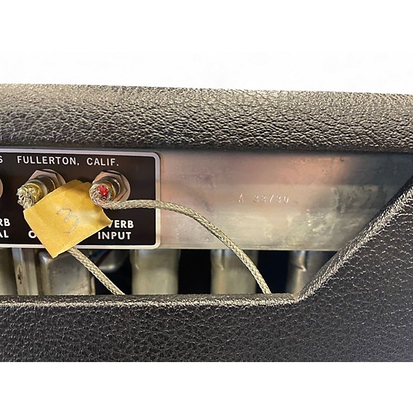 Used Fender 1970s Deluxe Reverb Tube Guitar Combo Amp