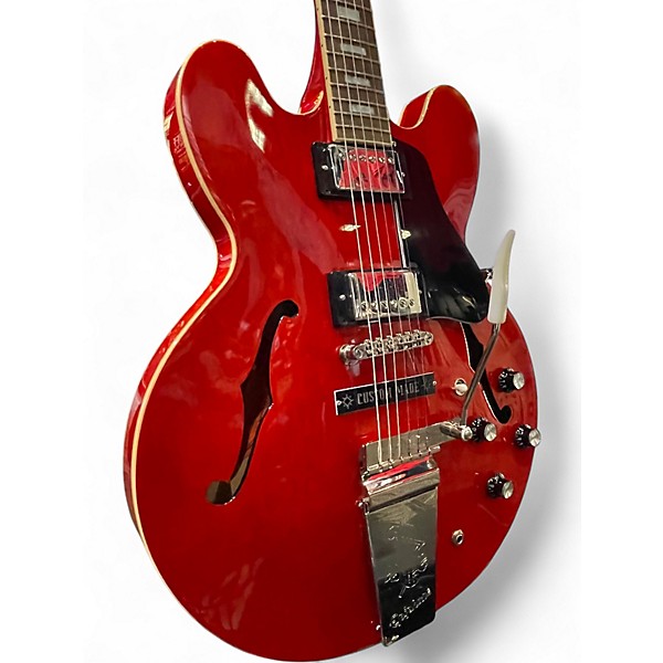 Used 2022 Epiphone ES-335 JOE BONAMASSA LIMITED EDITION Cherry Hollow Body Electric Guitar