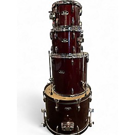 Used Pearl 4 Piece Roadshow Maroon Drum Kit