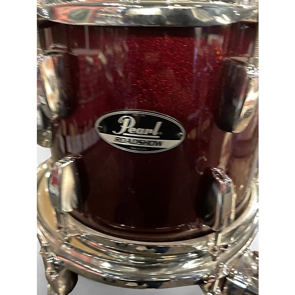 Used Pearl 4 Piece Roadshow Maroon Drum Kit