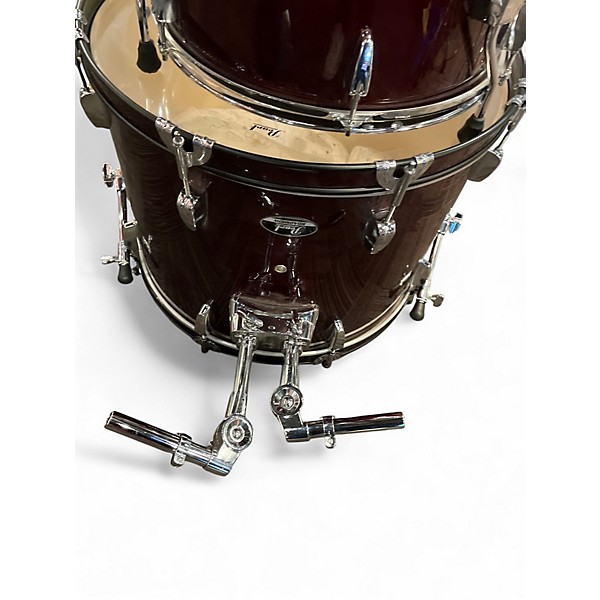 Used Pearl 4 Piece Roadshow Maroon Drum Kit