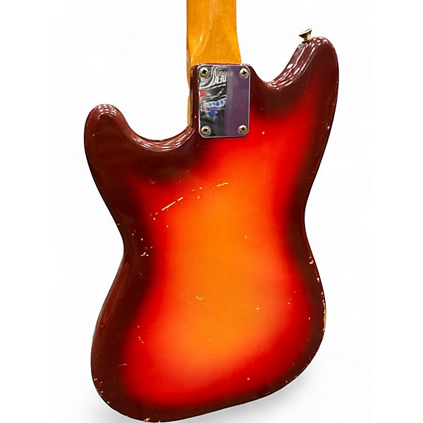 Vintage 1963 Fender 1963 Music Master Cherry Sunburst Solid Body Electric Guitar