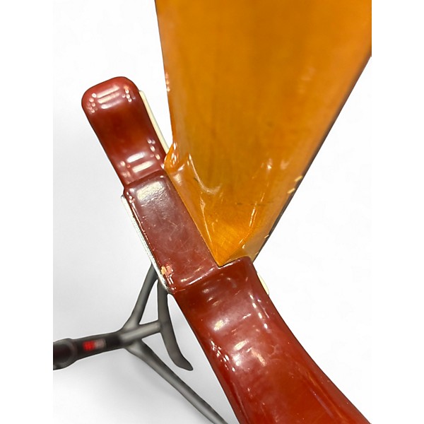 Vintage 1963 Fender 1963 Music Master Cherry Sunburst Solid Body Electric Guitar