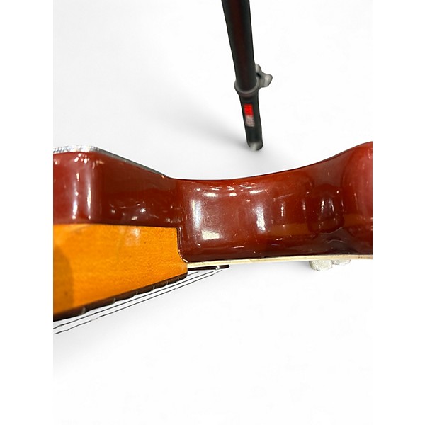 Vintage 1963 Fender 1963 Music Master Cherry Sunburst Solid Body Electric Guitar