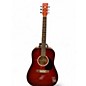 Used Art & Lutherie SPRUCE BURGUNDY GT QI Burgundy Acoustic Guitar thumbnail