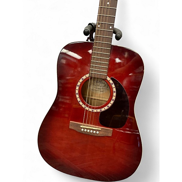 Used Art & Lutherie SPRUCE BURGUNDY GT QI Burgundy Acoustic Guitar