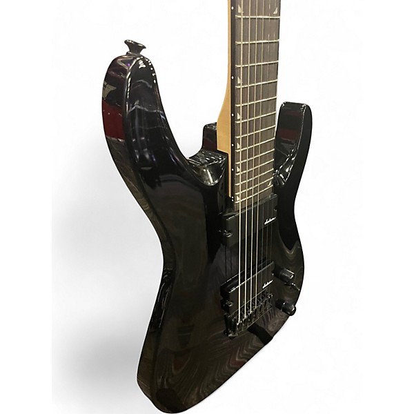 Used Jackson JS22-7 Dinky 7 String Black Solid Body Electric Guitar