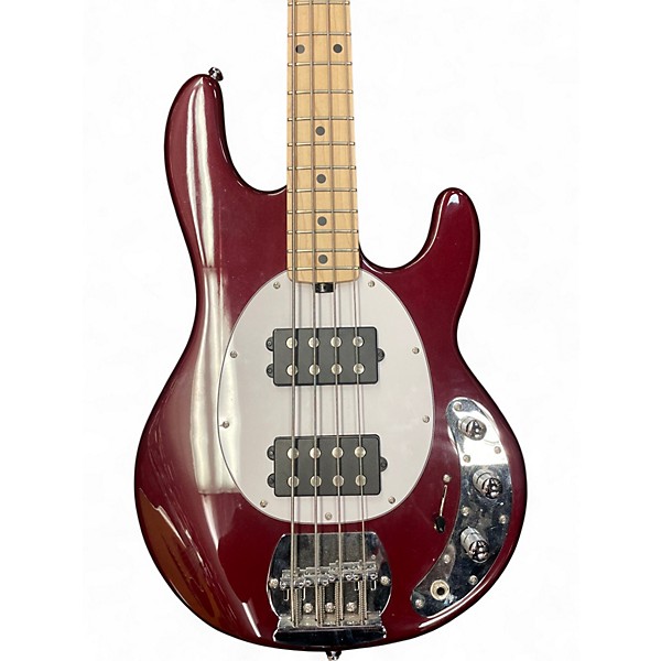 Used Sterling by Music Man SUB STING RAY Midnight Wine Electric Bass Guitar
