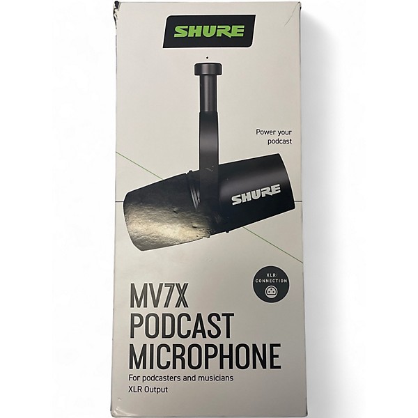 Used Shure MV7X Dynamic Microphone