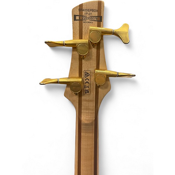 Used Ibanez SR4000EPBDX Tropical Seafloor Burst Electric Bass Guitar