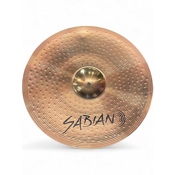 Used SABIAN 18in B8X CRASH RIDE Cymbal