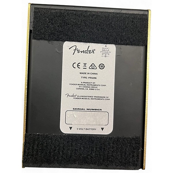 Used Fender Pugilist Distortion Effect Pedal