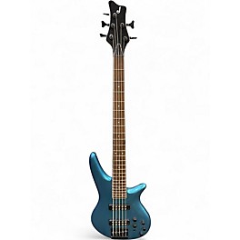 Used Jackson SPECTRA Metallic Blue Electric Bass Guitar