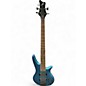 Used Jackson SPECTRA Metallic Blue Electric Bass Guitar thumbnail