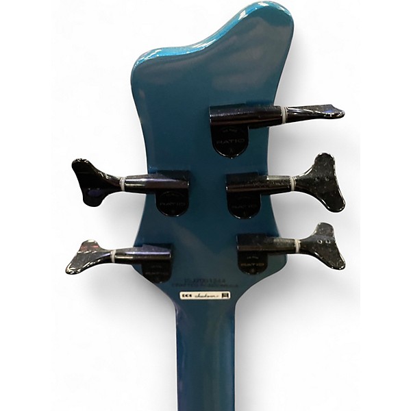 Used Jackson SPECTRA Metallic Blue Electric Bass Guitar