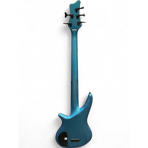 Used Jackson SPECTRA Metallic Blue Electric Bass Guitar