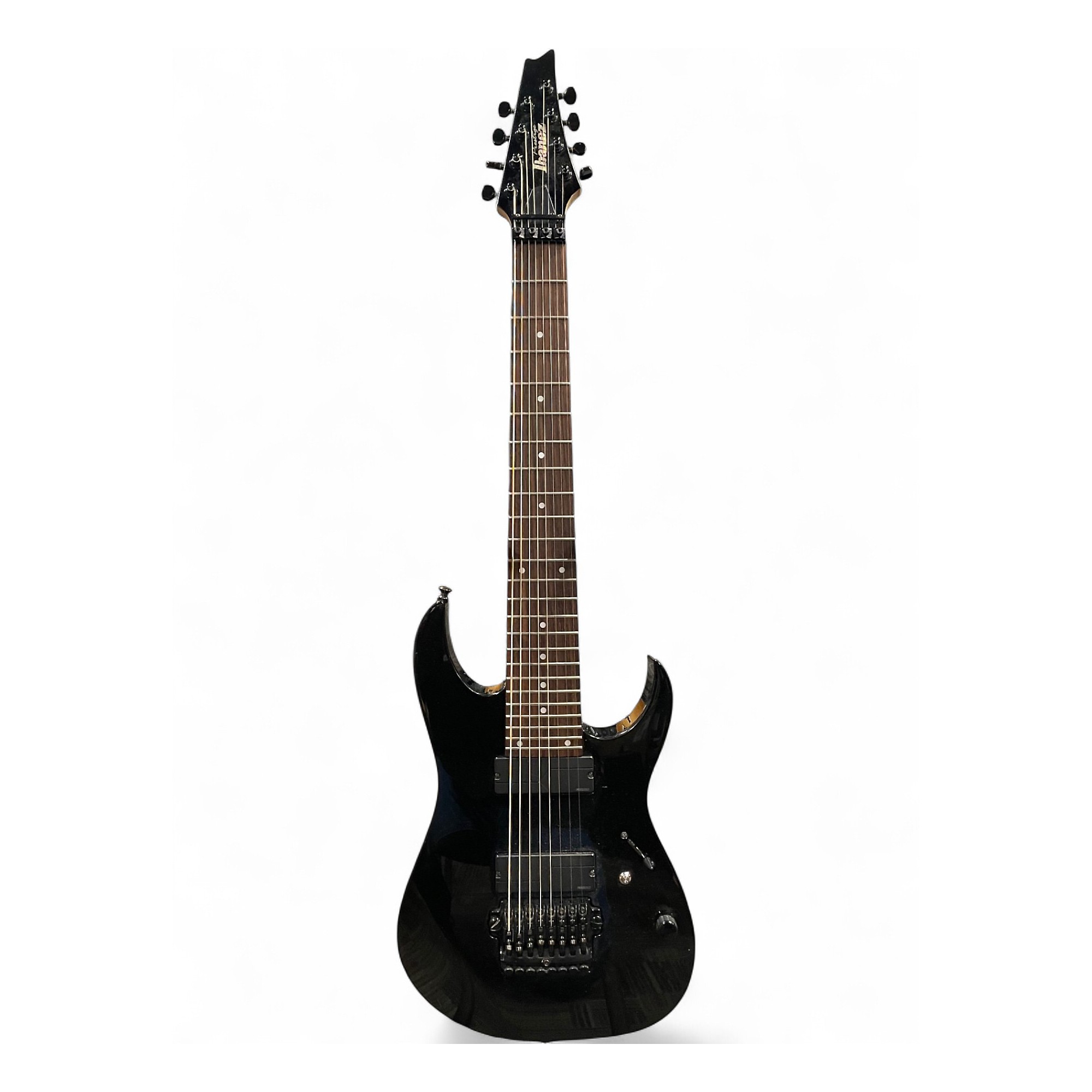 Used Ibanez RG2228 Prestige Series 8 String GALAXY BLACK Solid
