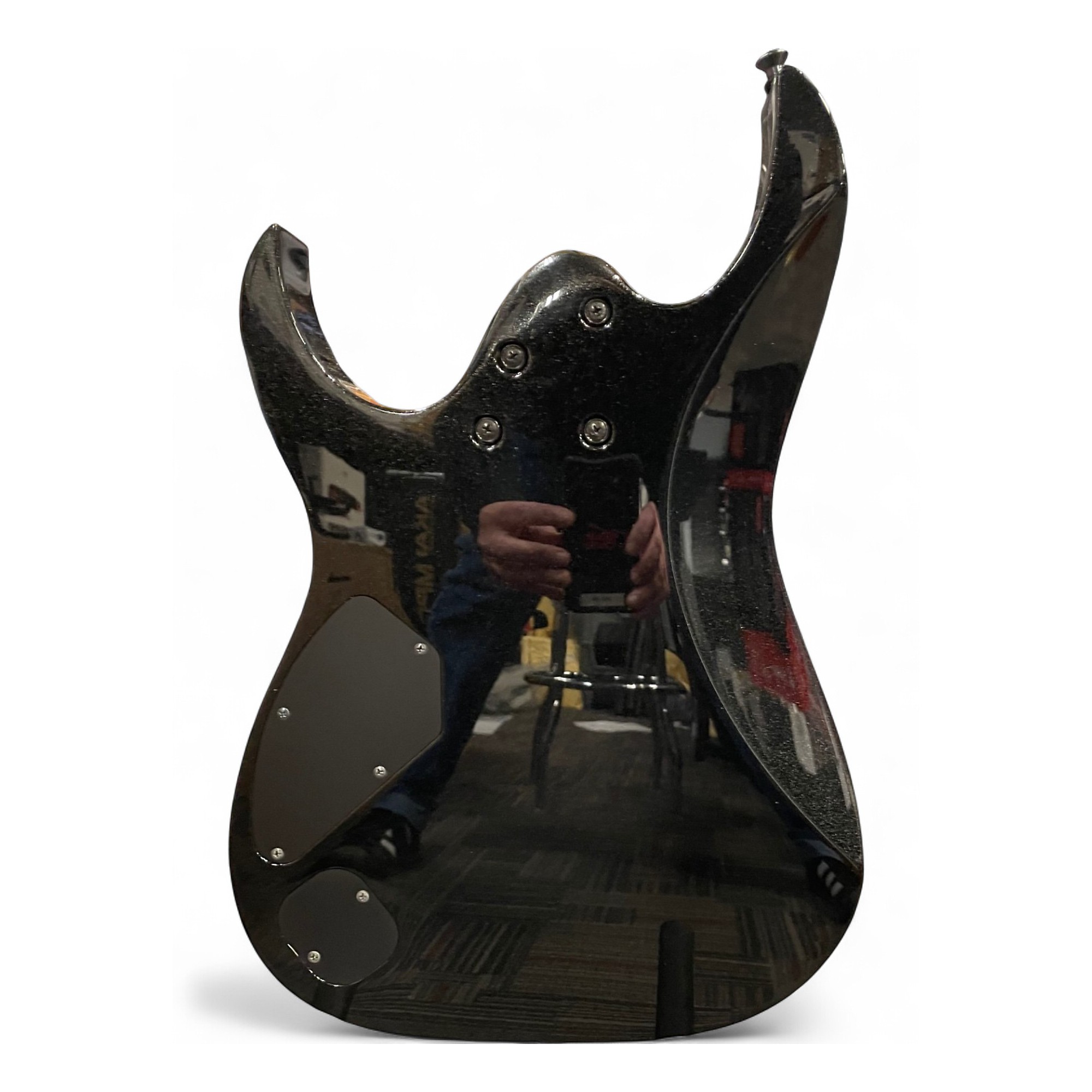 Used Ibanez RG2228 Prestige Series 8 String GALAXY BLACK Solid