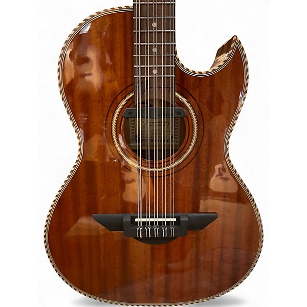 Used H. Jimenez LBQ1ENM Coleccion Palomazo Acoustic-Electric Bajo Quinto Natural Latin Stringed Instrument