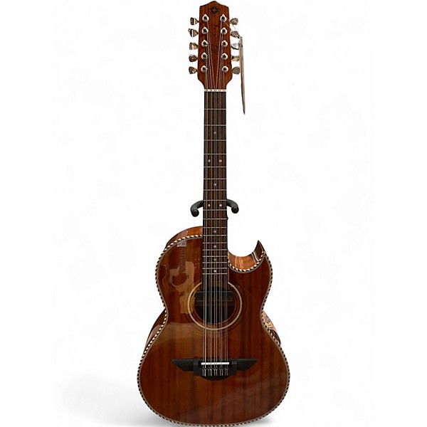 Used H. Jimenez LBQ1ENM Coleccion Palomazo Acoustic-Electric Bajo Quinto Natural Latin Stringed Instrument