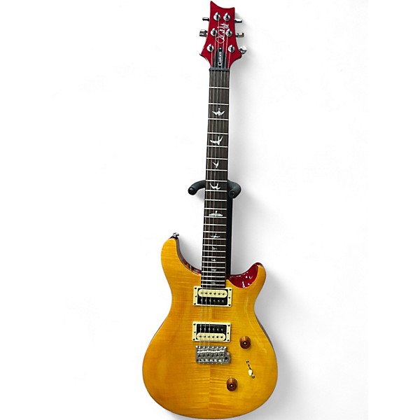 Used PRS SE Custom 24 Vintage Yellow Solid Body Electric Guitar