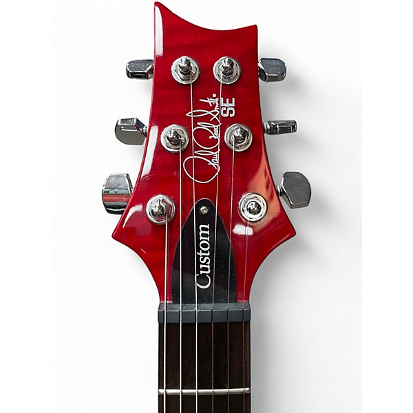 Used PRS SE Custom 24 Vintage Yellow Solid Body Electric Guitar