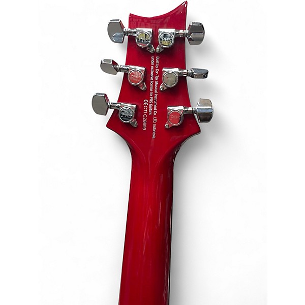 Used PRS SE Custom 24 Vintage Yellow Solid Body Electric Guitar