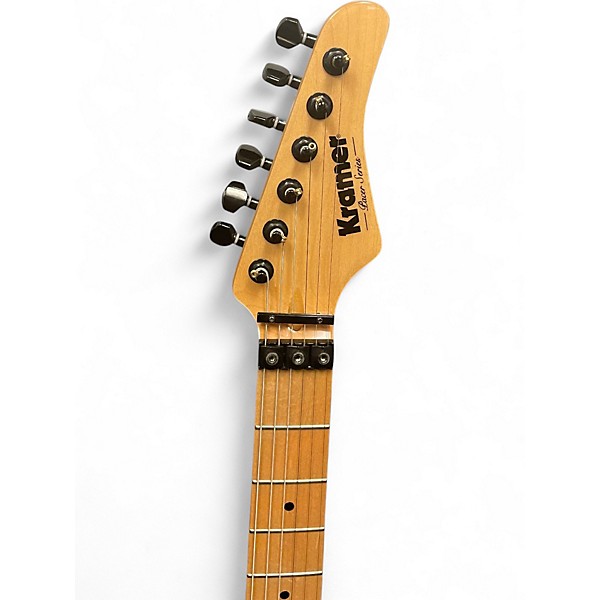 Used Kramer Pacer Vintage Reissue Tiger Stripe Solid Body Electric Guitar