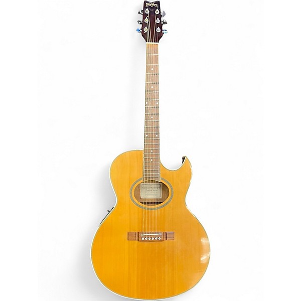 Used Washburn EA10 Natural Acoustic Guitar