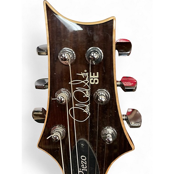 Used PRS SE PIEZO SUNBURST Hollow Body Electric Guitar