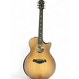 Used Taylor Builder's Edition 614CE Honey Burst Acoustic Electric Guitar