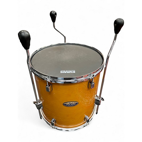 Used Pearl 4 Piece Decade Natural Drum Kit