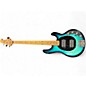 Used Ernie Ball Music Man StingRay Special HH Metallic Aqua Marine Electric Bass Guitar thumbnail