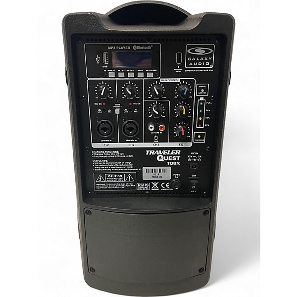 Used Galaxy Audio TQ8X Powered Speaker