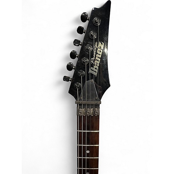 Used Ibanez RG1570 RG Series Gray Nickel Solid Body Electric Guitar