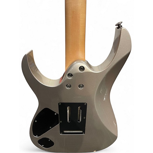 Used Ibanez RG1570 RG Series Gray Nickel Solid Body Electric Guitar