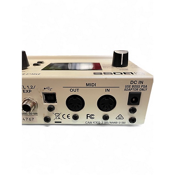 Used BOSS DD500 Digital Delay Effect Pedal