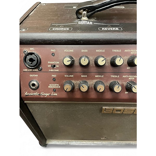 Used BOSS ACS-LIVE Acoustic Guitar Combo Amp