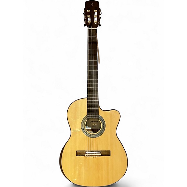 Used Alvarez AC70HCE ARMREST Natural Classical Acoustic Electric Guitar